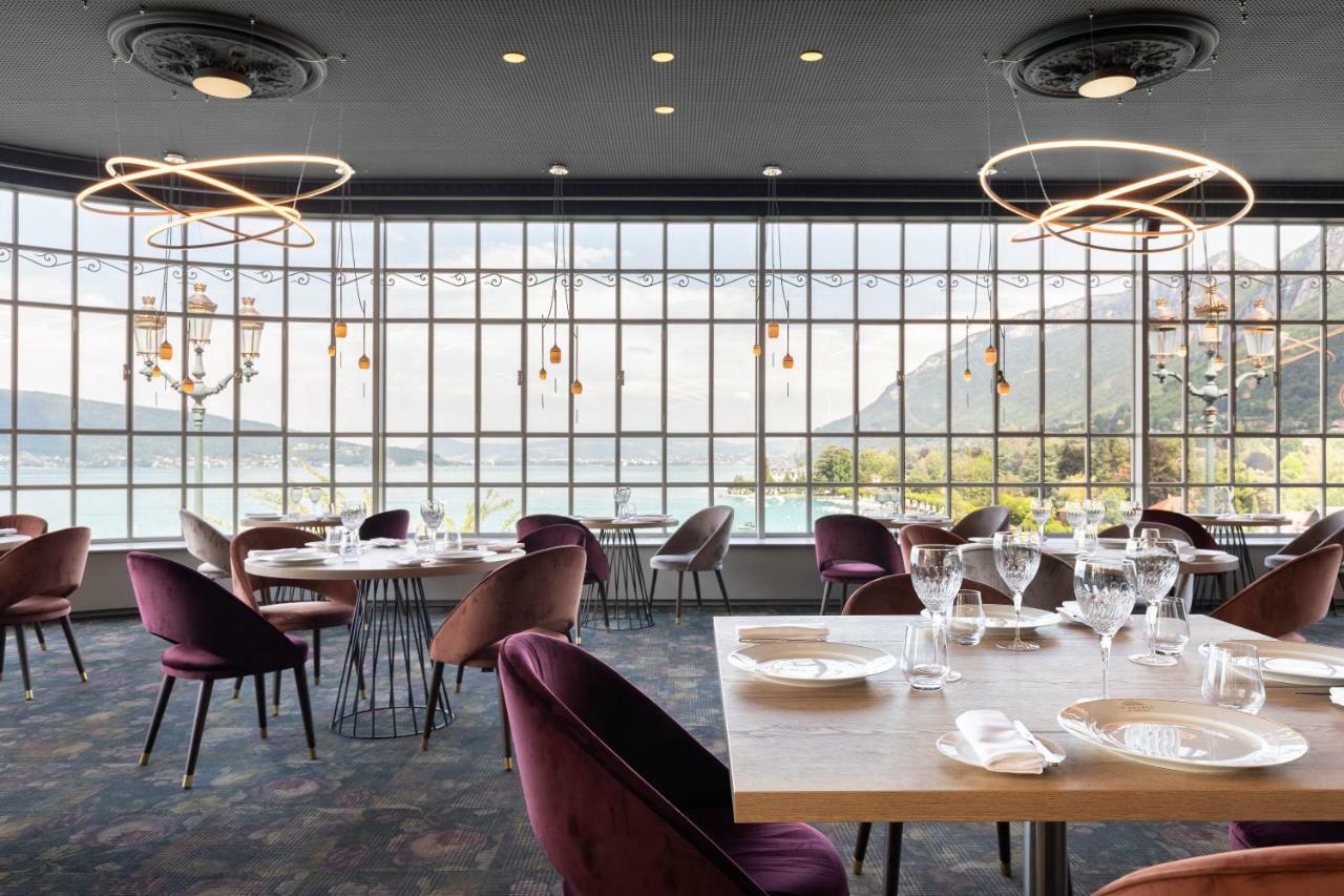 르 팰리스 드 멘톤 호텔 망통생베르나드 외부 사진 Restaurant